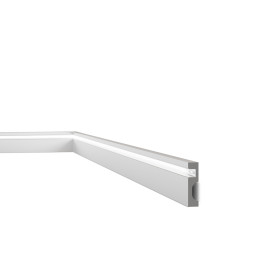IL11 WALLSTYL - Profilés pour éclairage Polystyrène HD - Noël & Marquet - 80 x 20 x 2000 mm - 1 pièce