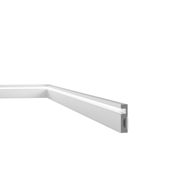 IL11 WALLSTYL - Profilés pour éclairage Polystyrène HD - Noël & Marquet - 80 x 20 x 2000 mm - 1 pièce