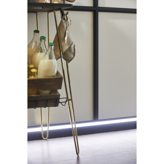 Lighting profile High-density polystyrene Noël & Marquet 80 x 20 x 2000 - IL11 WALLSTYL - 1 piece