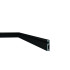 IL11 BLACK WALLSTYL - Profilés pour éclairage Polystyrène HD - Noël & Marquet - 80 x 20 x 2000 mm - 1 pièce