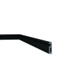 Lighting profiles High-density polystyrene Noël & Marquet 80 x 20 x 2000 - IL11-BLACK WALLSTYL - 1 piece