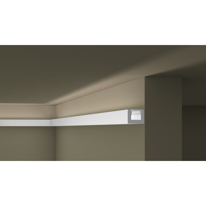 Profilés pour éclairage Polystyrène HD Noël & Marquet 20 x 25 x 2000 - IL12 WALLSTYL - 1 pièce