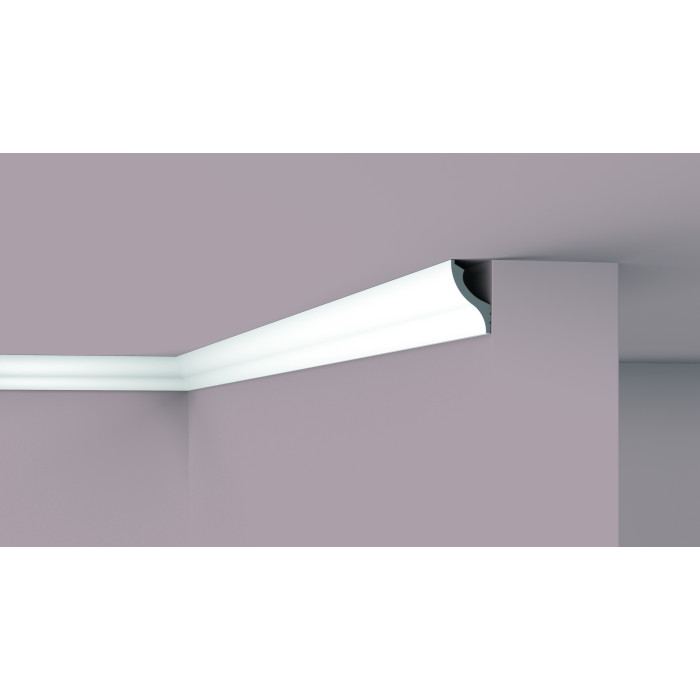 Ceiling mouldings High-density polystyrene Noël & Marquet 80 x 52 x 2000 - IL13 WALLSTYL - 1 piece