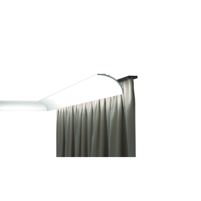 IL18 WALLSTYL - Profilés pour éclairage Polystyrène HD - Noël & Marquet - 90 x 121 x 2000 mm - 1 pièce