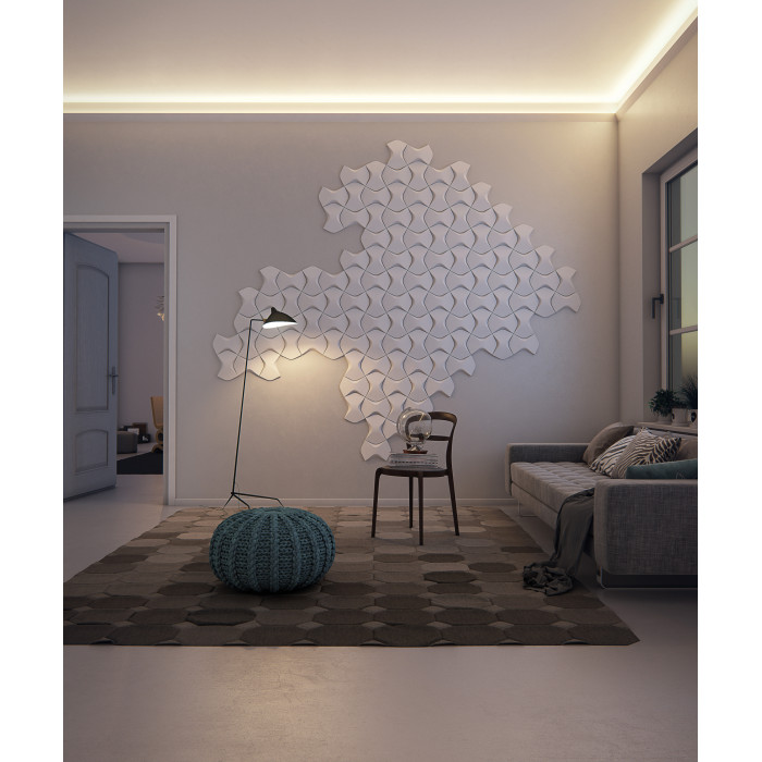 Moulures de plafond Polyuréthane Noël & Marquet 105 x 50 x 2000 - IL2 ARSTYL - 1 pièce