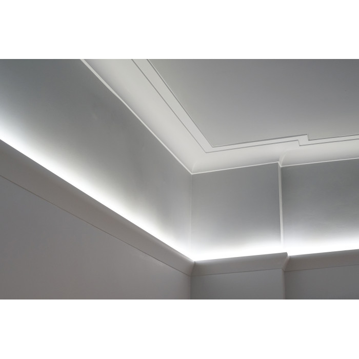 Deckenleiste aus hochverdichtetem Polystyrol Noël & Marquet 50 x 33 x 2000 - IL3 WALLSTYL - 1 Stück