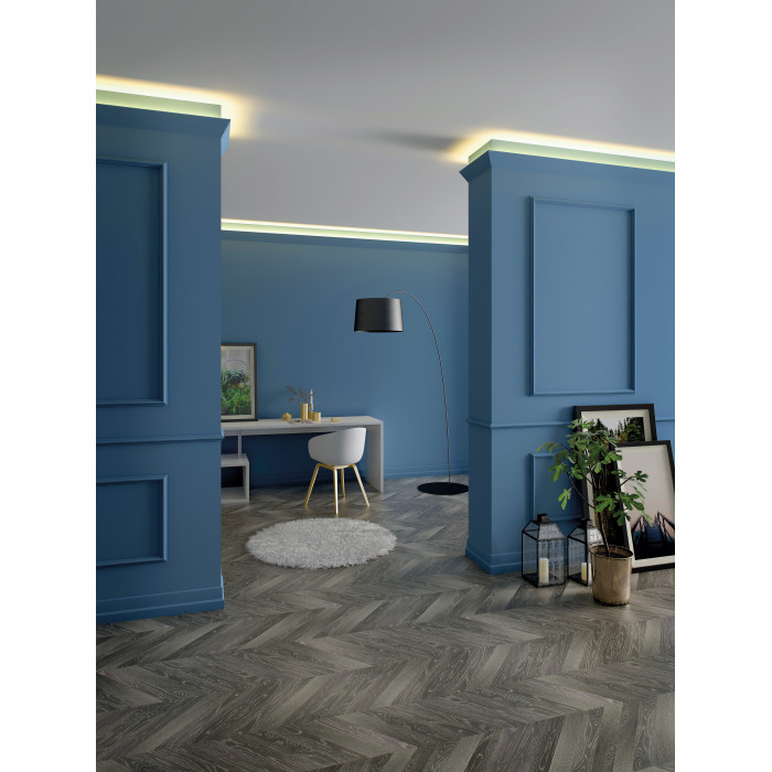 Moulures de plafond Polystyrène HD Noël & Marquet 60 x 36 x 2000 - IL4 WALLSTYL - 1 pièce