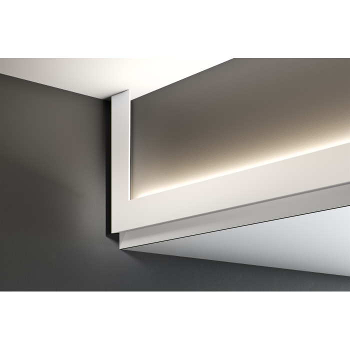 Ceiling moulding Polyurethane Noël & Marquet 92 x 50 x 2000 - IL6 ARSTYL - 1 piece