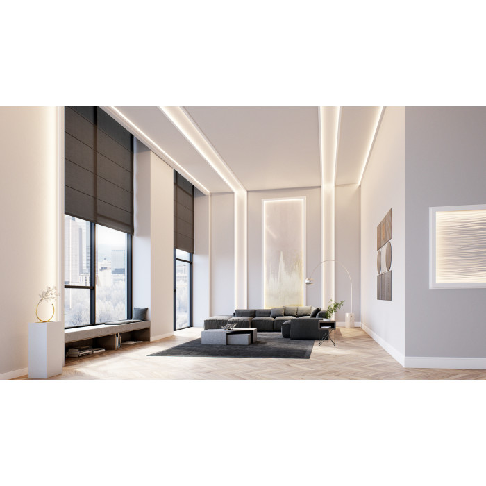 Cornice da soffitto Poliuretano Noël & Marquet 92 x 50 x 2000 - IL7-MEMORY ARSTYL - 1 pezzo