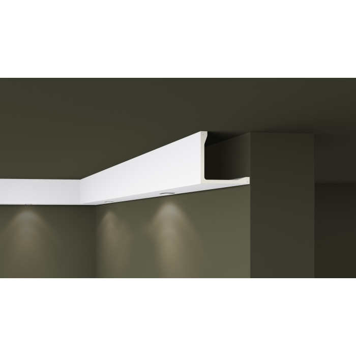 L5 ARSTYL Moulures de plafond Polyuréthane Noël & Marquet 200 x 200 x 2000 - 1 pièce