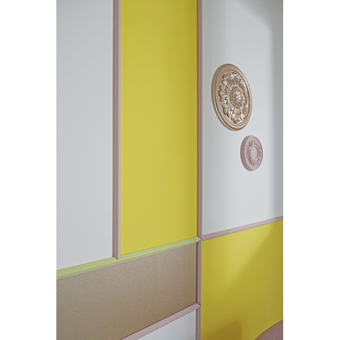 M63 DECOFLAIR Rosace Polyuréthane 325 x 325 x 22 - 1 pièce