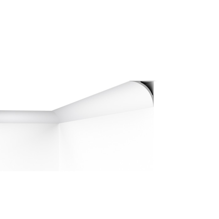NE4 PURE NOMASTYL - Moulure de plafond Polystyrène - Noël & Marquet - 100 x 100 x 2000 mm - 1 pièce