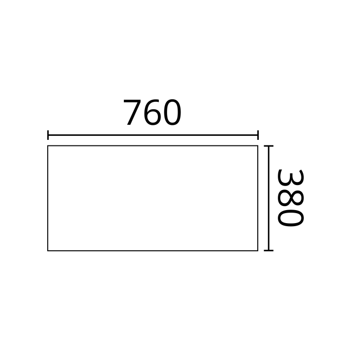 OCEAN DECOFLAIR Panel de pared de poliuretano 12 x 380 x 760 - 1 pieza