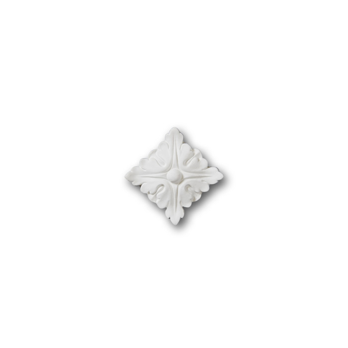 R13 ARSTYL - Rosace Polyuréthane - Noël & Marquet - 95 x 95 x 18 mm - 2 pièces