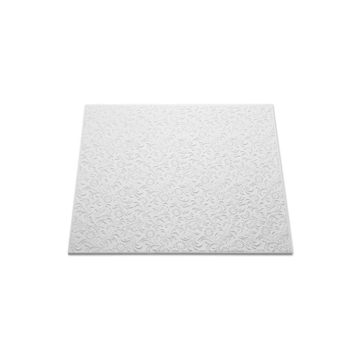 T107 DECOFLAIR Plafondtegel Geëxpandeerd polystyreen 10 x 500 x 500 - 8 stuks