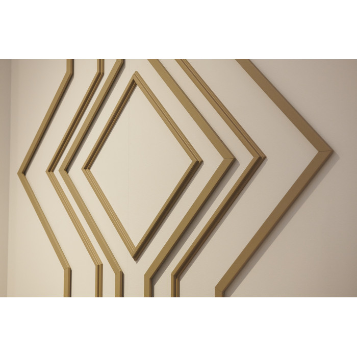 Ceiling moulding High-density polystyrene Noël & Marquet 30 x 20 x 2000 - T40 WALLSTYL - 1 piece
