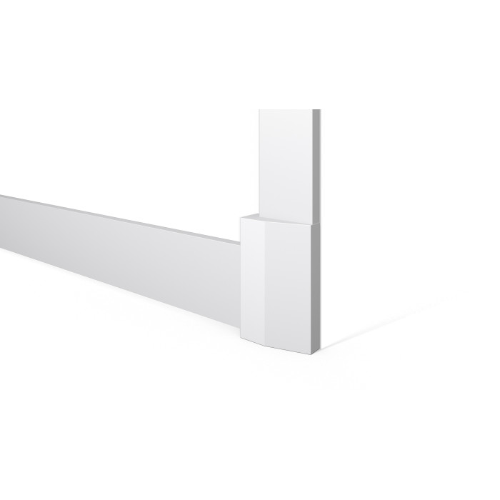 WD2-2200 WALLSTYL - Cimaise Polystyrène HD - Noël & Marquet - 70 x 15 x 2200 mm - 1 pièce