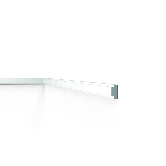 WL10 WALLSTYL - Cimaise Polystyrène HD - Noël & Marquet - 30 x 15 x 2000 mm - 1 pièce