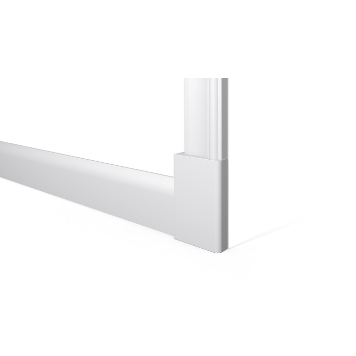 WL6 WALLSTYL - Cimaise Polystyrène HD - Noël & Marquet - 75 x 22 x 2000 mm - 1 pièce