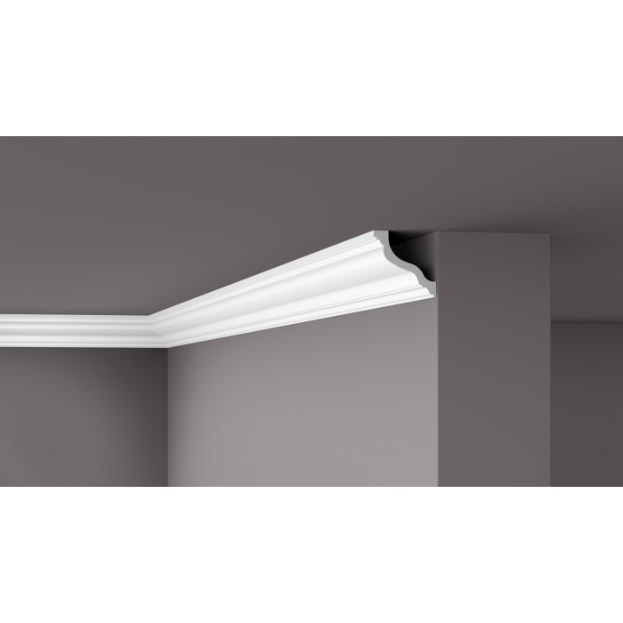 WT10 WALLSTYL Deckenleiste HD Polystyrol Noël & Marquet 84 x 84 x 2000 - 1 Stück