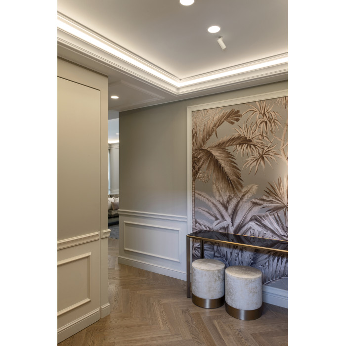 Z16 ARSTYL Moulure de plafond Polyuréthane Noël & Marquet 70 x 50 x 2000 - 1 pièce