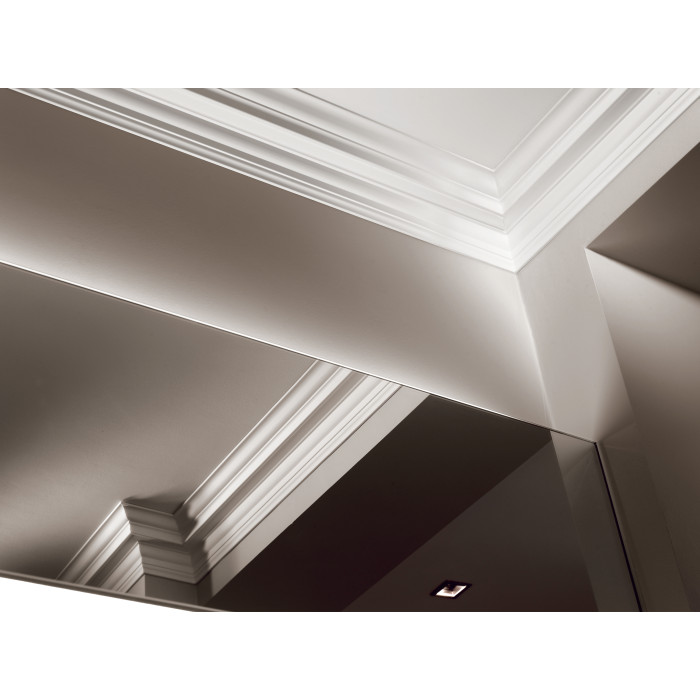 Z24 ARSTYL Moulure de plafond Polyuréthane Noël & Marquet 128 x 128 x 2000 - 1 pièce