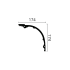 Z41 ARSTYL Cornice per soffitto Poliuretano Noël & Marquet 174 x 174 x 2000 - 1 pezzo
