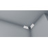 Ceiling moulding High-density polystyrene 80 x 80 x 190 - D10-INTERNAL-CORNERS DECOFLAIR - 1 piece