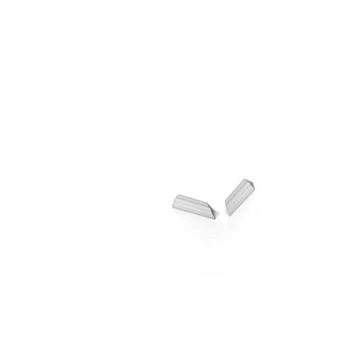 Plafondlijst Polystyreen met hoge dichtheid 40 x 45 x 2000 - D7-INTERNAL-CORNERS DECOFLAIR - 1 stuk