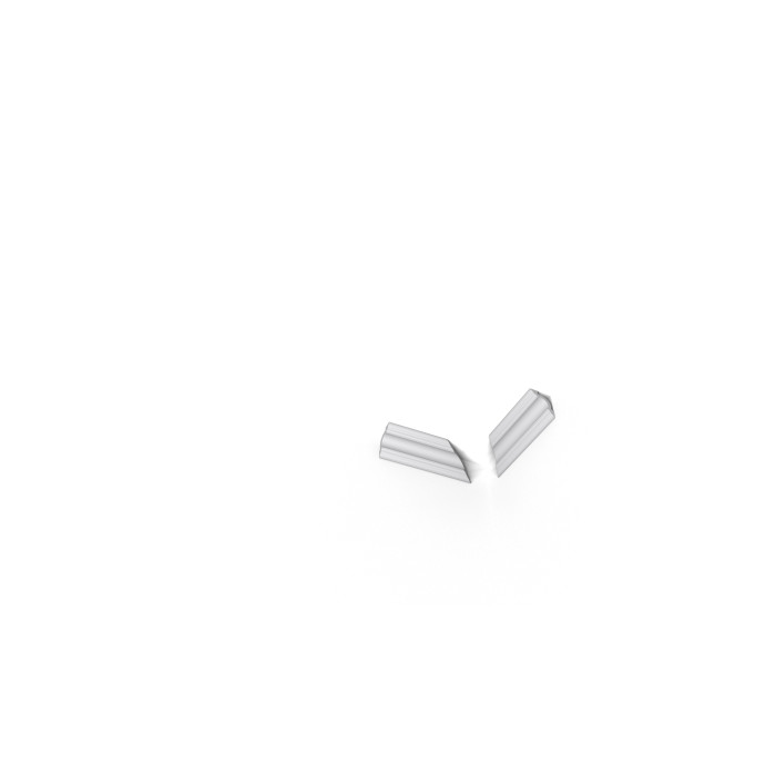 Ceiling moulding High-density polystyrene 50 x 50 x 190 - D8-INTERNAL-CORNERS DECOFLAIR - 1 piece