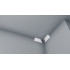 Ceiling moulding High-density polystyrene 50 x 50 x 190 - D8-INTERNAL-CORNERS DECOFLAIR - 1 piece