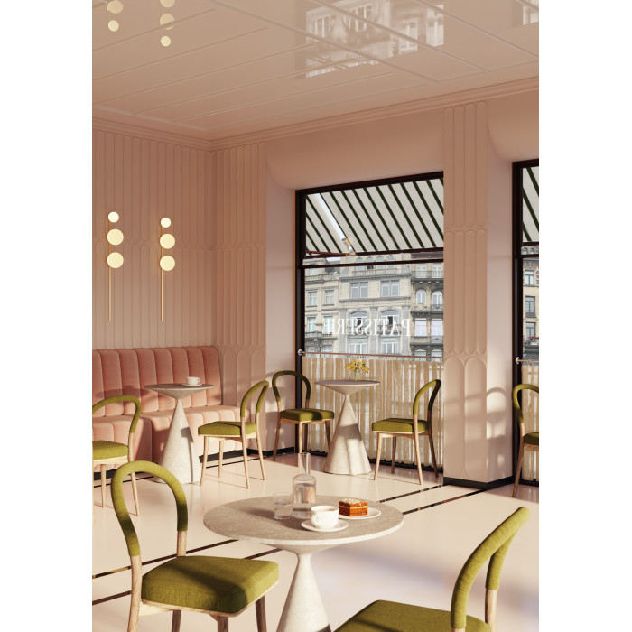 Chair rail High-density polystyrene Noël & Marquet 24 x 15 x 2000 - WL13 WALLSTYL - 1 piece