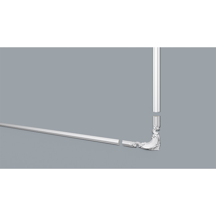 Chair rail High-density polystyrene 13 x 220 x 315 - CL2-FRAME-CORNERS DECOFLAIR - 1 piece
