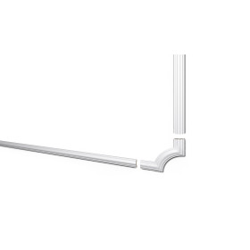 Cornice da parete Polistirene ad alta densità 16 x 220 x 315 - CL1-FRAME-CORNERS DECOFLAIR - 1 pezzo