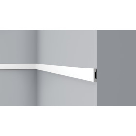 C19 DECOFLAIR Riel para cuadros de poliestireno HD 38 x 10 x 2000 - 1 pieza