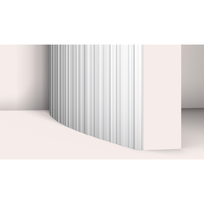 Wandpaneel aus Polyurethan Noël & Marquet 14 x 295 x 2000 - ALLEGRETTO-FLEX ARSTYL - 1 Stück