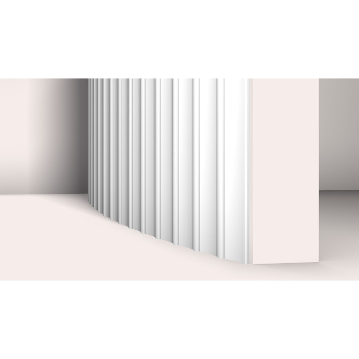 Panneau mural Polyuréthane Noël & Marquet 14,5 x 295 x 2000 - DORIQUE-FLEX ARSTYL - 1 pièce