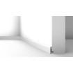 Skirting boards High-density polystyrene Noël & Marquet 58 x 13 x 2000 - FL13 WALLSTYL - 1 piece