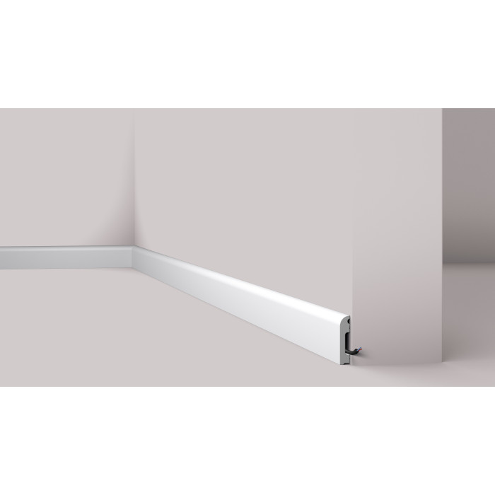 Skirting boards High-density polystyrene Noël & Marquet 58 x 13 x 2000 - FL13 WALLSTYL - 1 piece