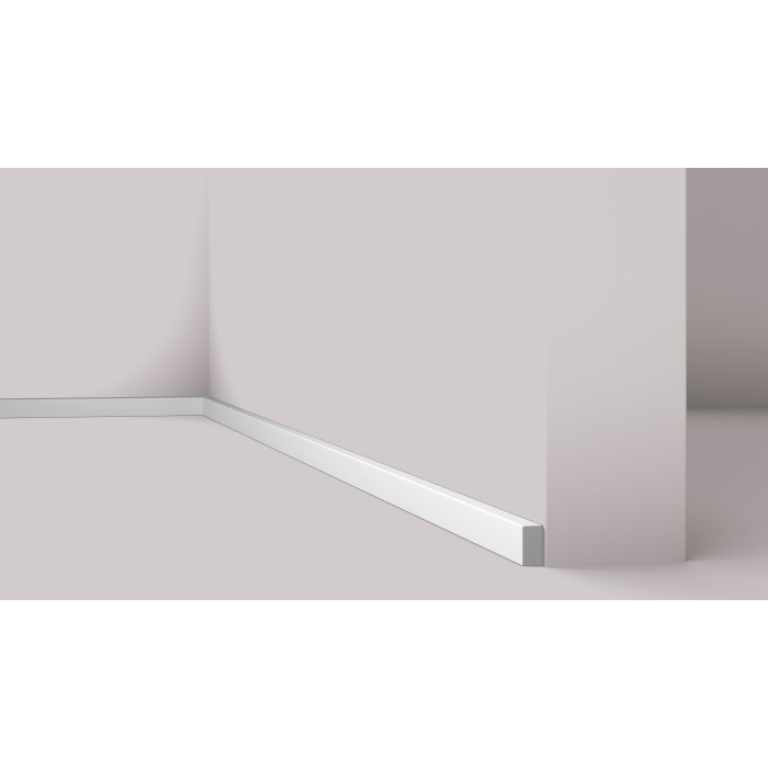 Skirting boards High-density polystyrene Noël & Marquet 18 x 10 x 2000 - FL15 WALLSTYL - 1 piece