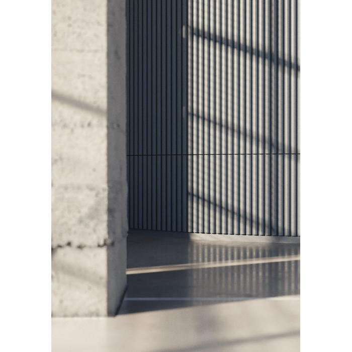 Wandpaneel aus Polyurethan Noël & Marquet 24 x 300 x 2000 - CANELE-XL ARSTYL - 1 Stück