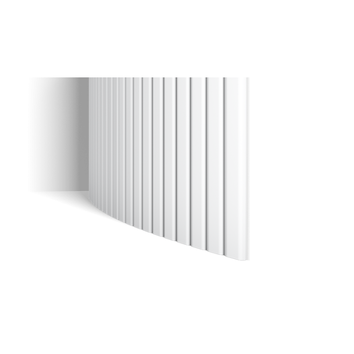 Wall panel Polyurethane Noël & Marquet 14,5 x 295 x 1980 - CANELE-L-FLEX ARSTYL - 1 piece