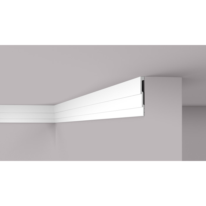 Plint Polystyreen met hoge dichtheid Noël & Marquet 180 x 20 x 2000 - FT18 WALLSTYL - 1 stuk